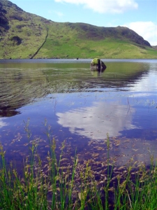 Llyn Llagi in Snowdonia is one of the lakes monitored by the UK Acid Water Monitoring Network © Ewan Shilland